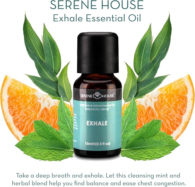 Serene House Healing Collection - 100% Natural Essential Oil Gift Set