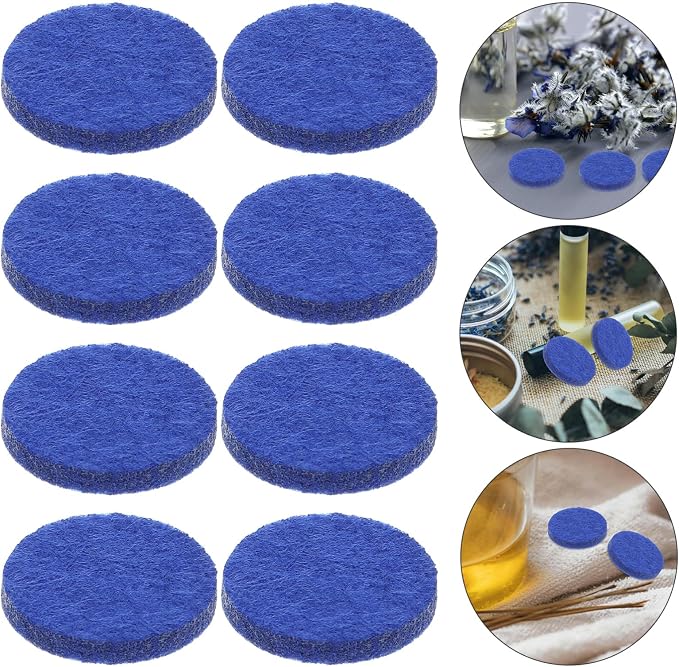 Zerodeko Cotton Essential Oil Pads Aromatherapy Humidifier Vapor Pads 100pcs Refills