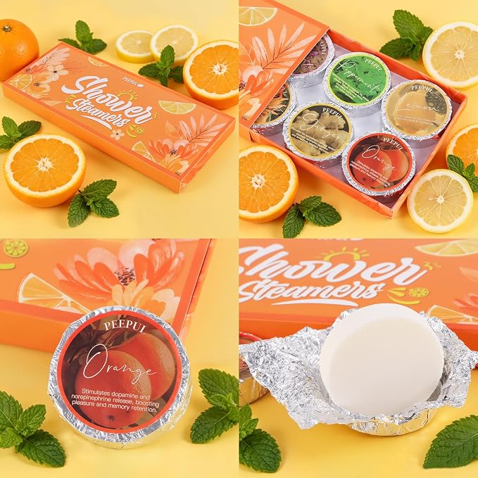 Shower Steamers Aromatherapy Birthday Gifts for Women - 10 Pack,Gifts for Wife Mothers Daughter Sister Stress Relief & Deep Relaxation Self Care Home Spa Essential