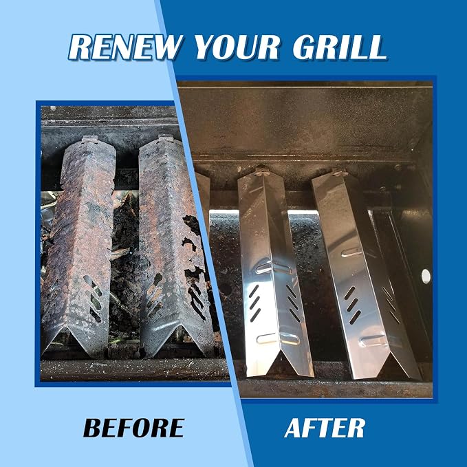 Heat Plate Shield for Dyna-Glo DGF493BNP DGF493PNP DGF493SPB DGF510SBP DGF510SSP DGB515 DGB610SSP Grill Parts, Backyard GBC1460W BY13-101-001-12 GBC1255W GBC1349W BHG BH13-101-099-01 Replacement Parts