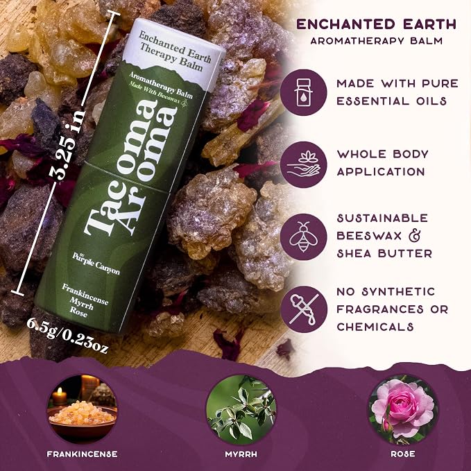 Purple Canyon Fuzzy Socks & Gloves and Essential Oil Balm Spa Kit | Green Socks and Gloves Infused with Aloe Vera and Vitamin E Oil | Beeswax Miracle Balm for Cracked Heel Repair and Foot Care