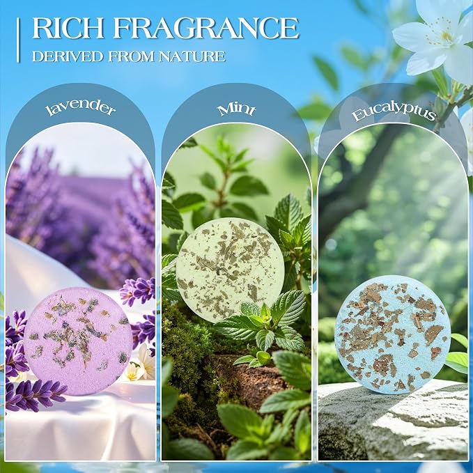 Shower Steamers Aromatherapy Birthday Gifts for Women-12 Pack Mothers Day Gifts,Gifts for Grandma,Wife,Mothers,Stress Relief and Relaxation Gifts for Women and Men