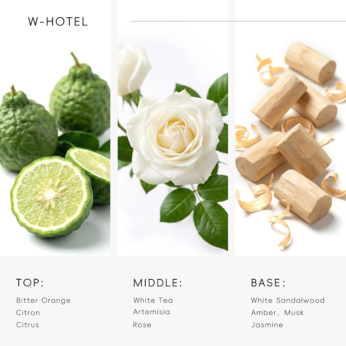 Hotel Diffuser Oil Inspired by W-Hotel Scent - Premium Fragrance Oil for Ultrasonic and Waterless Diffuser - 120 mL, 4 fl oz