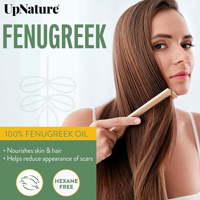 UpNature Fenugreek Oil - 100% Pure Fenugreek Seed Extract Essential Oil, 2oz