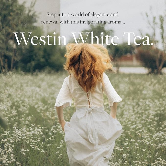Westin White Tea Home Diffuser Refill Cartridge - Authentic Westin Hotel Fragrance - Signature White Tea Scent
