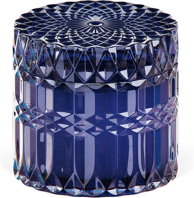 Hidden Label Oud Bloom Scented Candle, 7.4oz Natural Soy Wax, Wood Wick Candles for Home Scented, 55 Hours Clean Burn, Aromatherapy Candle for Relaxation, Elegant Home Decor