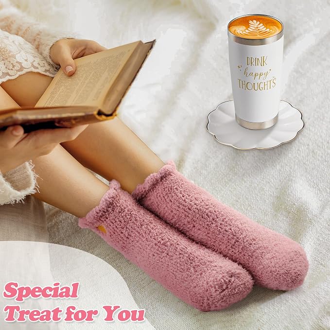 Birthday Gift Basket for Women, With Blanket | Pink Floral Themed, Get Well Soon Gifts, Thinking of You, Relaxing Spa Self Care Package