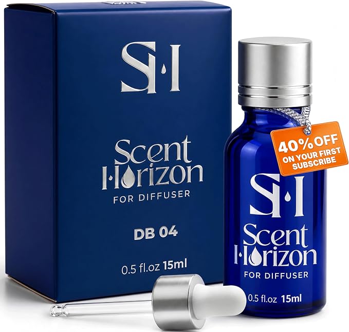 Inspired by 6-Star Hotel Dubai DB04 Hotel Scent Diffuser Oil | 0.5 Fl oz (15 ml) - Waterless Diffuser Oil Refill & Highly Concentrated Fragrance Oil, Diffuser Oil Scents, Hotel Oil Diffuser