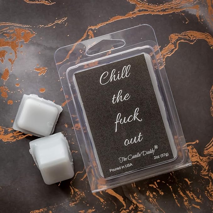 Eucalyptus Scented Wax Melts/Cubes - 2 oz - Chill The Fuck Out
