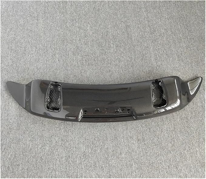 Compatible with Mclaren 650S MP4 12C Dry Carbon Fiber Rear Spoiler V-Style Body Kit Front Bumper Edge Rear Diffuser Side Skirts