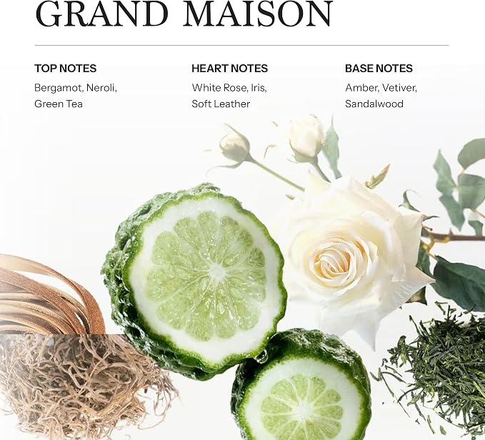 Grand Maison Hotel Diffuser Oil 100ml, 3.38 oz Aroma Oil, Scent Inspired by World’s Most Prestigious Grand Hotels, Aromatherapy Refill Fragrance for Waterless Cold Air Diffusers, Home, Office
