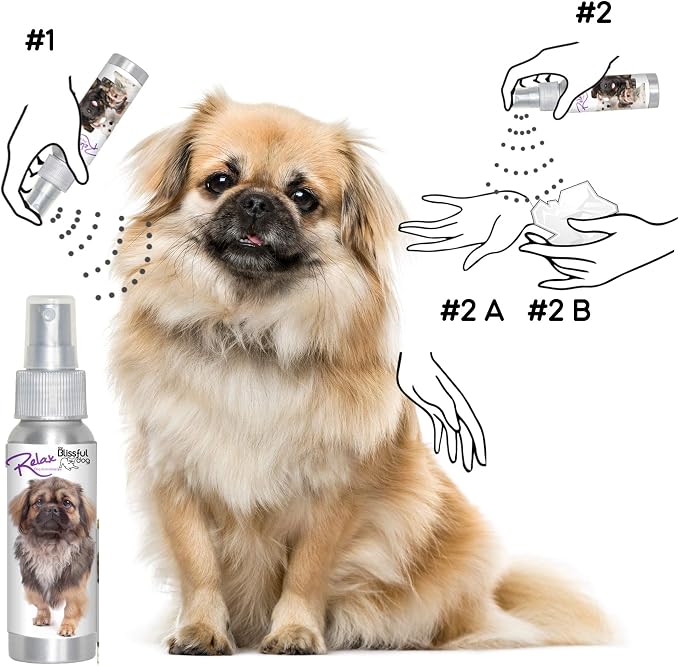 The Blissful Dog Tibetan Spaniel Relax Dog Aromatherapy Spray for Your Dog's Anxiety