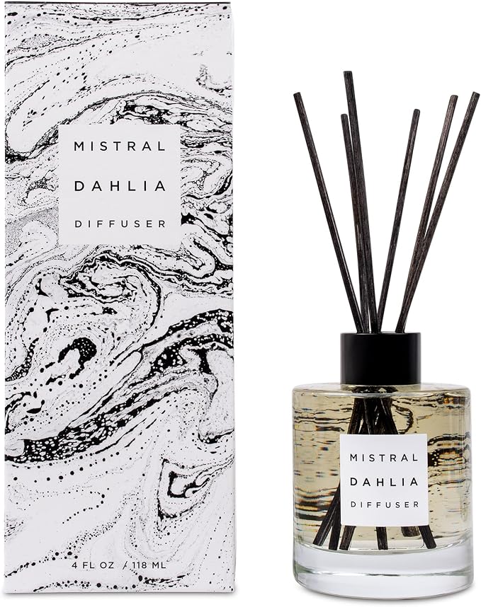 Mistral Marbles Home Fragrance Diffuser, Dahlia