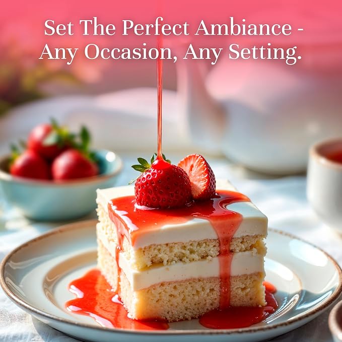 P&J Trading Fragrance | Strawberry Shortcake Oil 100ml - Candle Scents for Candle Making, Freshie Scent, Soap Making Supplies, Diffuser Oil Scents