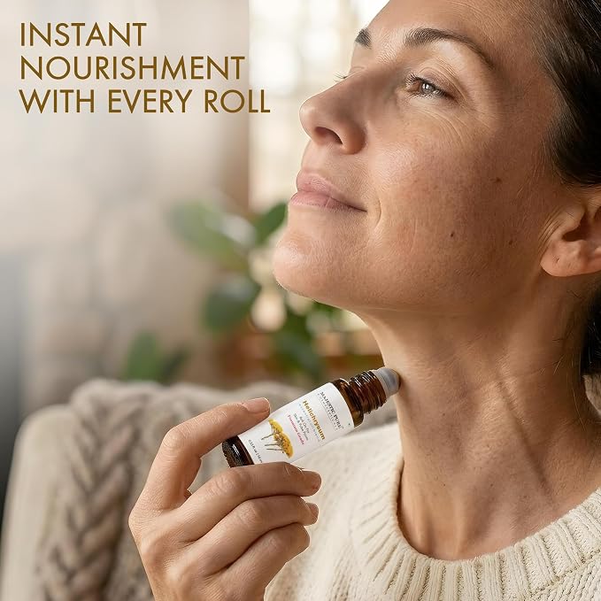 Majestic Pure Helichrysum Essential Oil, 10ml Roll-On | Helichrysum Italicum, Grapeseed Oil, Skin Care, Stress Relief