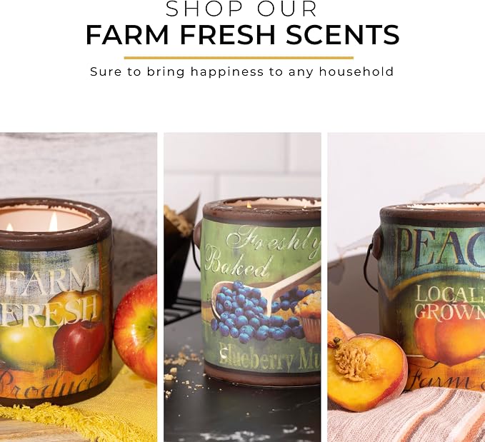A CHEERFUL GIVER 95hr 20oz Scented Candle - Papa's Pumpkin Pie - Multi-Wick Glass Candle - Gifts for Men and Women