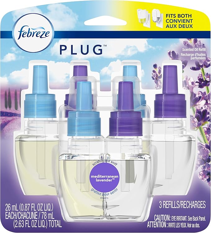 Febreze Plug Air Freshener Oil Refill, Lavender