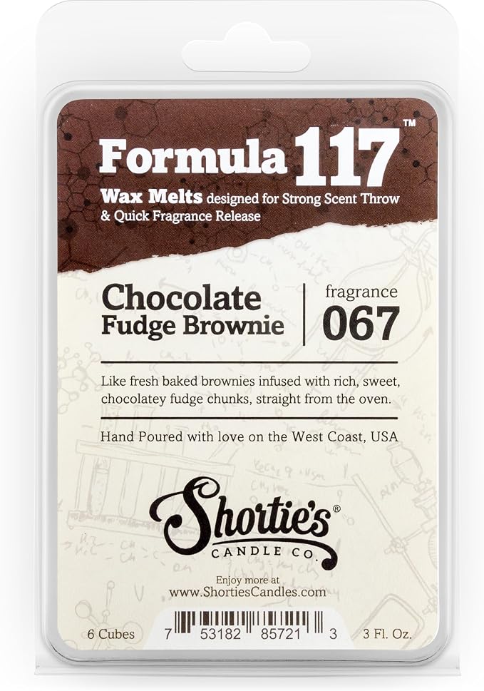 Shortie's Candle Company Bakery Premium Wax Melts Variety 3 Pack - 9 Oz., Strong & Long Lasting, Non-Toxic - Made with Essential & Natural Oils - Formula 117
