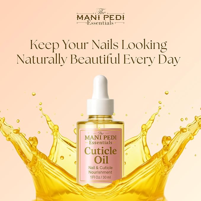 Nourishing Cuticle Oil enriched with Jojoba Oil, Vitamin E & Sweet Almond Oil. Manicurist's Choice for Healthy, Nourished Nails & Cuticles – 1 Fl Oz