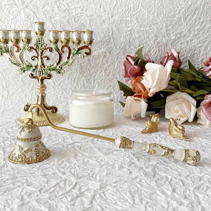 Candle Snuffer, Unique Candle Extinguisher Snuffer, Decorative Candle Extinguisher Metal Candle Tool