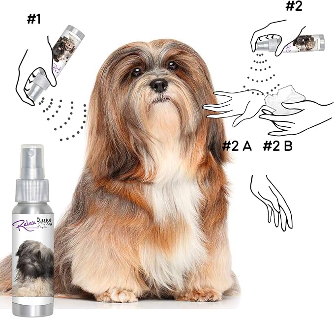 The Blissful Dog Lhasa Apso Relax Dog Aromatherapy Spray for Your Dog's Anxiety
