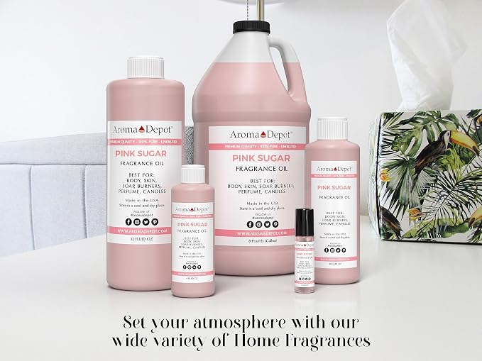 30ml. Pink Sugar Roll-on Perfume/Skin Body Fragrance Oil. Our Interpretation, Pure-Uncut. Add a Few Drops to Your Aromatherapy Diffuser. Smell Good All Day, Any Day!
