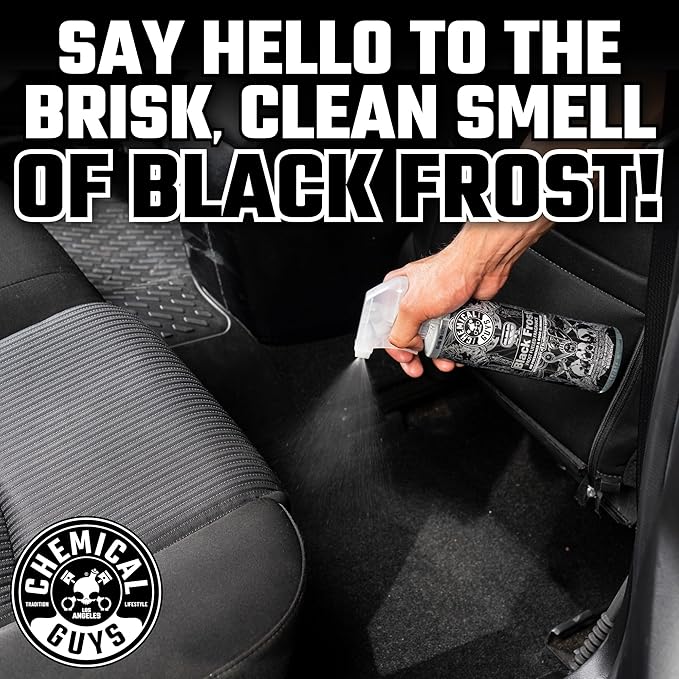 Chemical Guys AIR_302 Black Frost Scent and Signature Scent Combo Pack, Great for Cars, Trucks, SUVs, RVs, Home, Office & More (2-16 Fl Oz Items)
