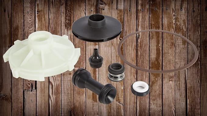 Red Lion 305584008 Overhaul Kit for RJS-100-PREM 1 HP Shallow Well Jet Pump, Natural