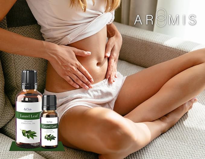 ArOmis Laurel Leaf (Bay Laurel) Essential Oil - 100% Pure & Undiluted for Aromatherapy & Diffusers - 30ml (1 Fl Oz)