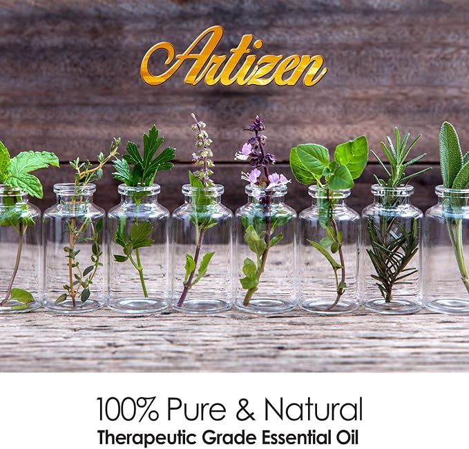 Artizen Eucalyptus Essential Oil 4 Fl Oz (Pack of 1) Large Bottle for Aromatherapy Diffusers DIY Blends and Crafts