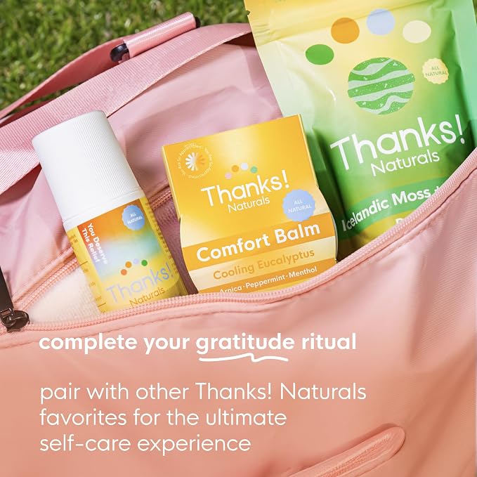 Massage Oil Roll On, Charmed by Chai, Vegan, Cold Pressed Roll On with Vitamin C, Cinnamon, Cardamom, & Caffeine, Use After Shower or Before Bed, Self Care Essential, 3 FL OZ