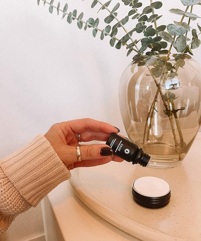 Bursera Essential Oil Diffusing Stone, Portable Non-Electric Essential Oil Diffuser, Tree Planted with Every Order, Natural Waterless Passive Diffuser for Essential Oils
