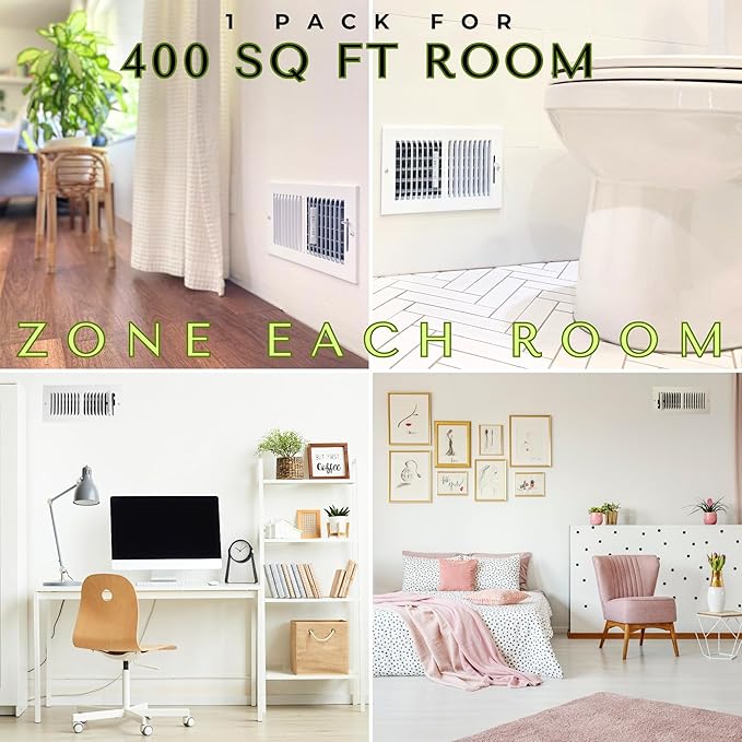 Whole Home Air Freshener | Custom Scent of Your Choosing | Passive Essential Oil Diffuser | Easier Placement Than HVAC Furnace Filter or AC | Adjustable House Freshener & Fragrance System