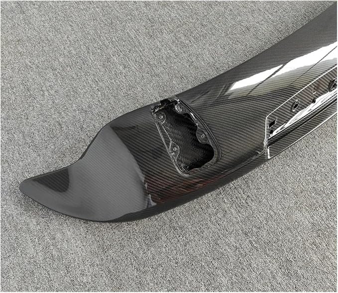 Compatible with Mclaren 650S MP4 12C Dry Carbon Fiber Rear Spoiler V-Style Body Kit Front Bumper Edge Rear Diffuser Side Skirts