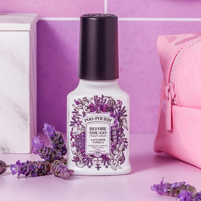 Poo-Pourri Before-You-Go Toilet Spray, Travel Essentials, .34 Fl Oz, In A Pinch Variety 3 Pack, Each Up to 20 Uses, On-The-Go Bathroom Odor Deodorizer with Essential Oils, TSA Approved Size, 3 Scents
