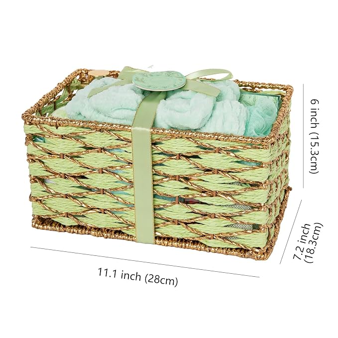 35 Pcs Mothers Day Gifts for Mom, Bath & Body Gift Basket for Women, Tea Tree Spa Gift Set, Face Skin Care Set, Self-Care Relaxation Gift, Diffuser, Birthday, Christmas, Valentines, Anniversary, Wife