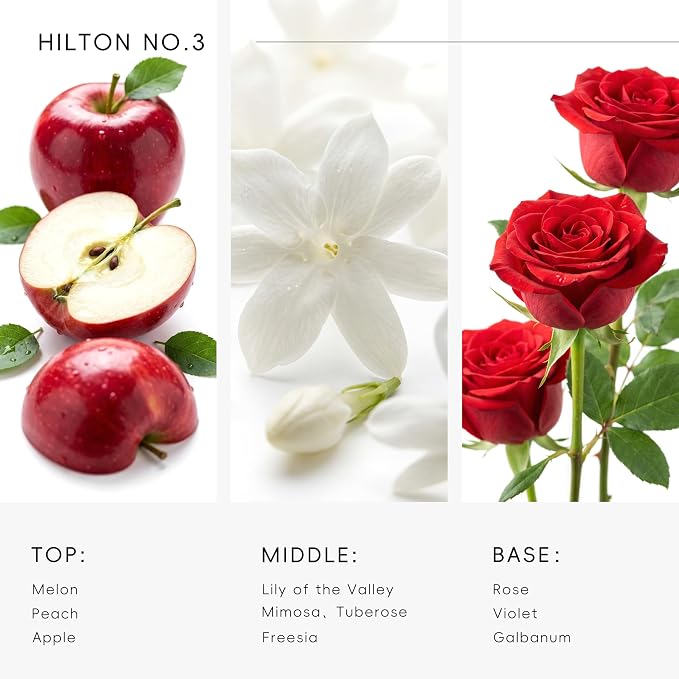 Hotel Diffuser Oil Inspired by Hilton Scent - Premium Fragrance Oil for Ultrasonic and Waterless Diffuser - 120 mL, 4 fl oz