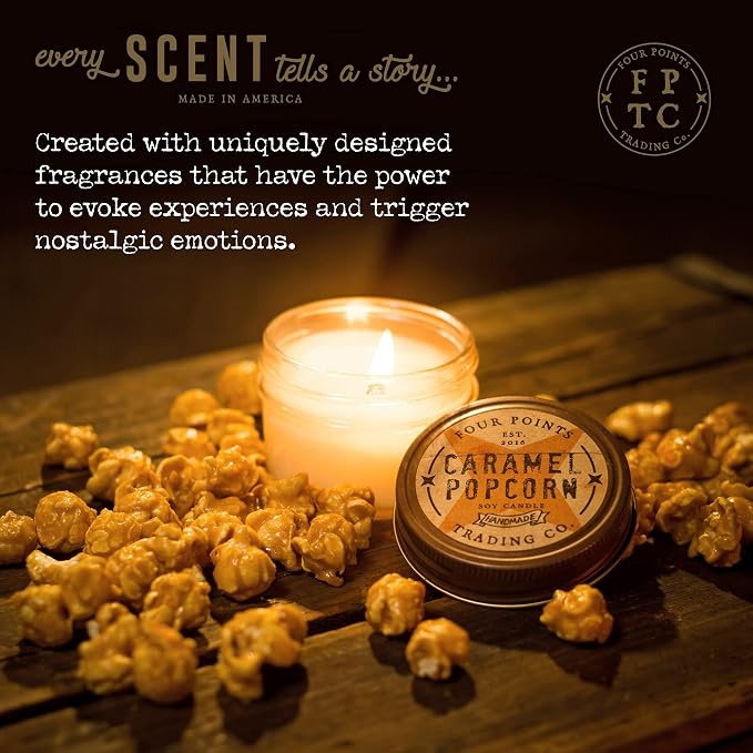 Honeysuckle 4 Oz Scented Soy Aromatherapy Candle w/Jar