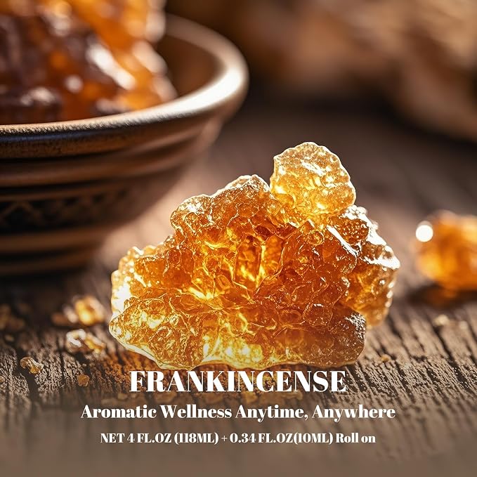 Frankincense Essential Oil — Pure and Natural, Premium Grade Essential Oils for Aromatherapy, Diffusers, Humidifiers, Skincare, Massage, Candle, Soap Making