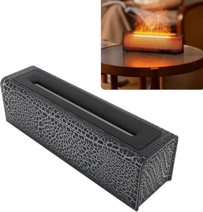 150ml Aromatherapy Machine Essential Oil Diffuser, Cool Mist Humidifier with 1H 3H 5H Timer, RGB Night Light for Bedroom Office Living Room, ABS Plastic Desktop Air (Black)