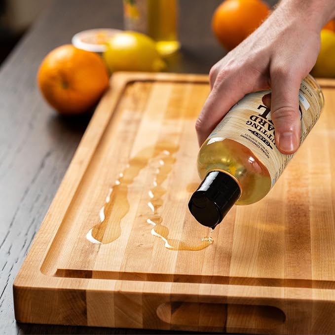 CLARK'S Cutting Board Oil - Coconut Extract Oil for Cutting Board - Made with Fractionated Coconut Oil for Kitchen Countertops, Butcher Blocks, Wooden Bowls and Utensils