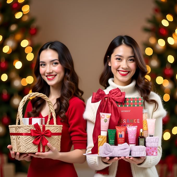 Christmas Gifts Advent Calendar 2025, Holiday Gifts for Women Christmas of Beauty Countdow Calendar, Skincare Advent Calendar New Year Gifts Baskets for Girlfriend, Wife, Mom, Girls