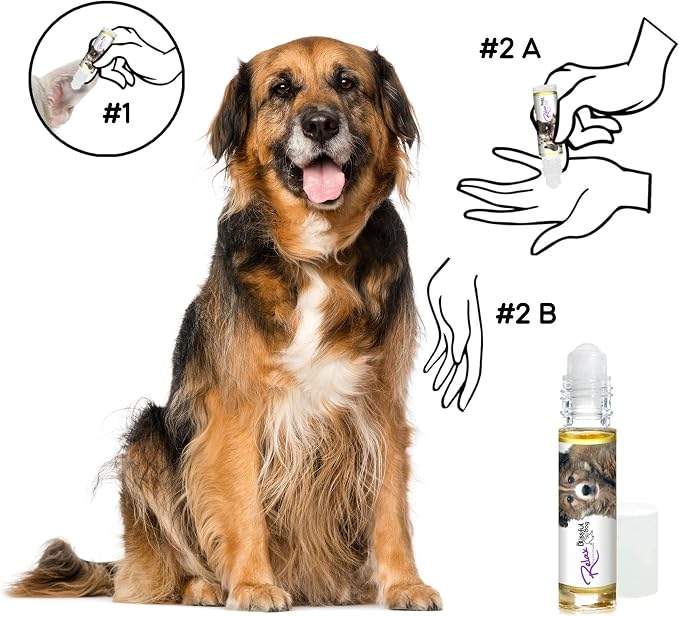 The Blissful Dog Mixed Breed Relax Roll-ON Aromatherapy for Dogs - Anxiety Relief for Dogs