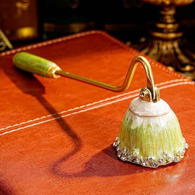 Candle Snuffer, Candle Extinguisher with Long Durable Handle, Vintage Wax Snuffer, Decorative Wick Snuffer, Perfect for Candle Lovers as Gifts