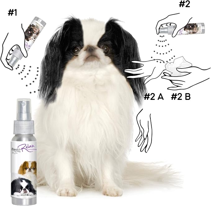 The Blissful Dog Japanese Chin Relax Dog Aromatherapy Spray for Your Dog's Anxiety