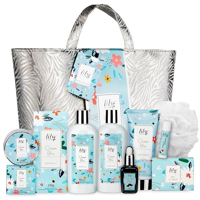 Gifts for Women, Birthday Gift - XXXL Bag Spa Gift Set for Mom, Bath and Body Gift Bag Set for Women, Spa Kit, Mothers Day Gift for Mom, Valentines Day, Christmas Gifts, Spa Bath Gift Set