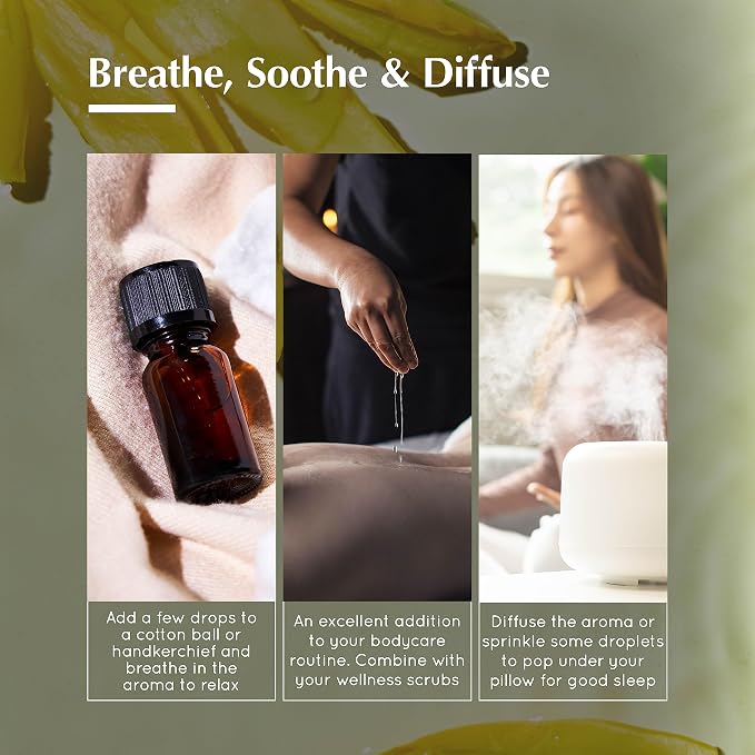 AROMAFUME Ylang Ylang Essential Oil - 100% Natural, Therapeutic Grade Essential Oils - Pure, Tropical Aromatherapy Oil for Home Diffusers - Gifts for Her - 10ml