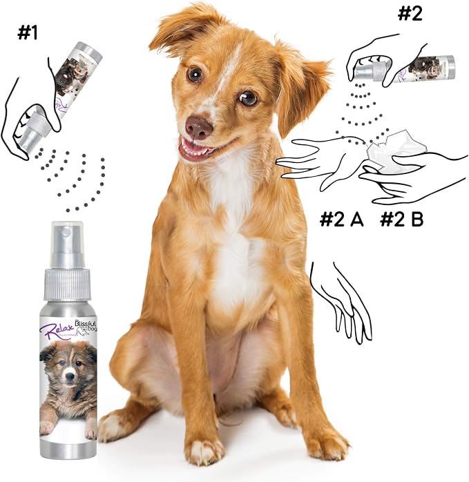 The Blissful Dog Mixed Breed Relax Dog Aromatherapy Spray for Your Dog's Anxiety
