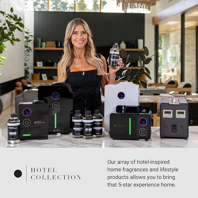 Hotel Collection Diffuser Oil - Crystal Oud Pro-Pod - Aromatherapy Essential Fragrance - Luxury Hotel Inspired - Bergamot, Saffron & Amber - 30ML 1.1 Fl oz