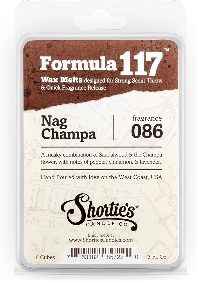 Shortie's Candle Company Earth Premium Wax Melts Variety 3 Pack - 9 Oz., Strong & Long Lasting, Non-Toxic - Made with Essential & Natural Oils - Formula 117